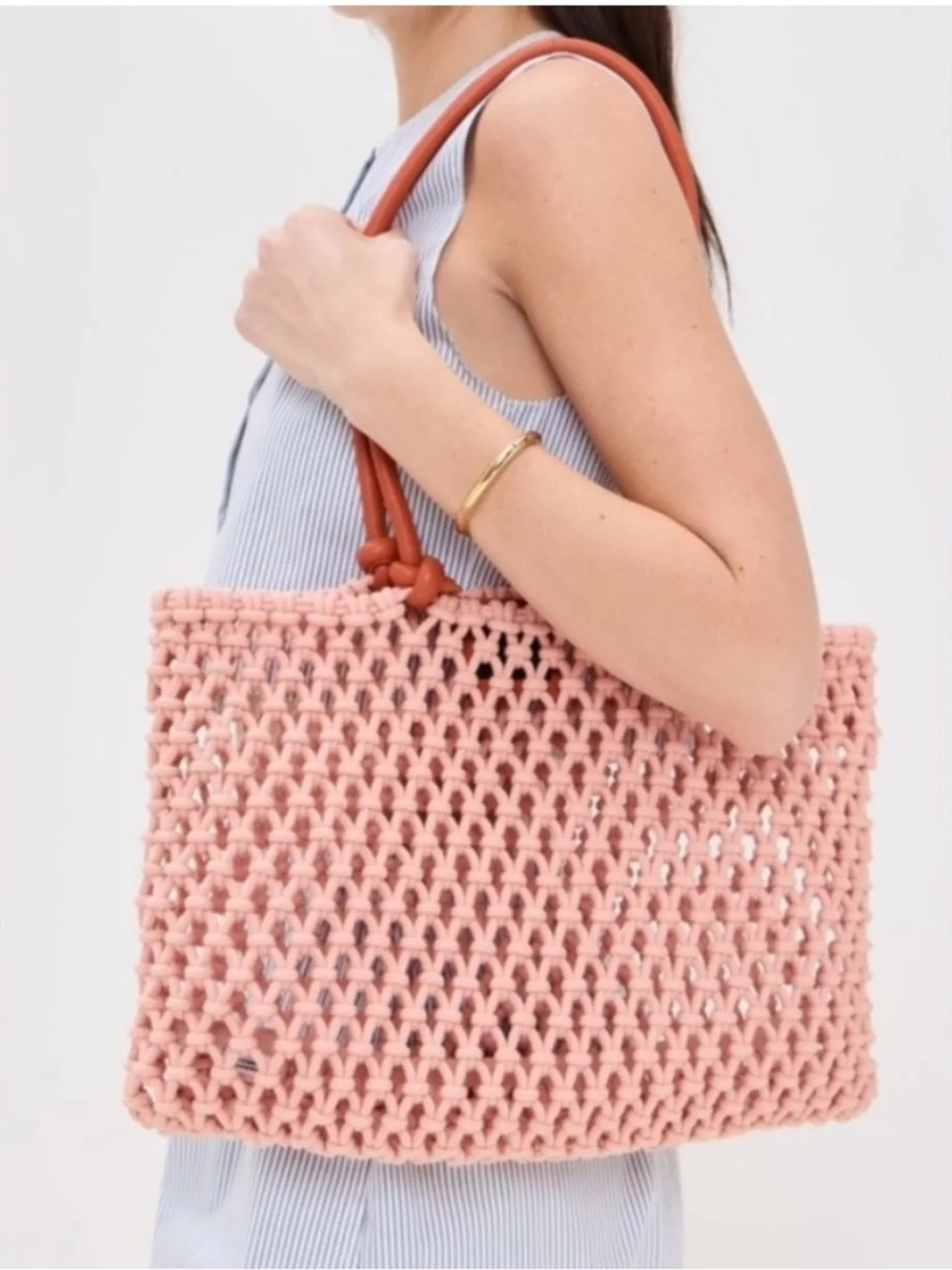 Clare V. Sandy Netted Tote